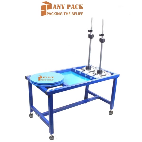 Bàn xoay quấn màng pe