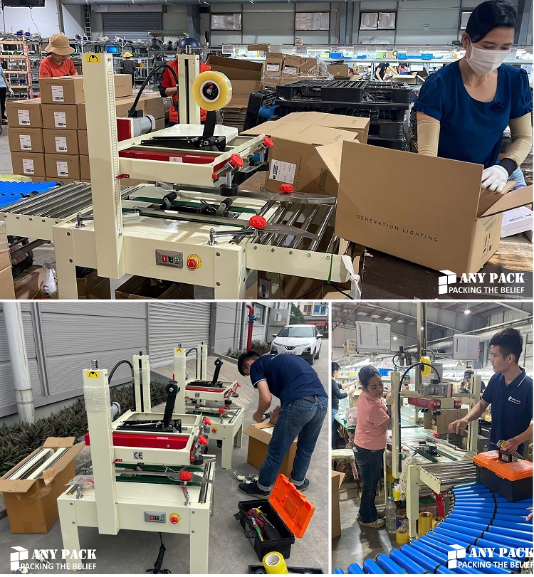 ban giao may dan thung carton FXJ6050 khach FDI ban giao may dan thung carton FXJ6050 khach FDI