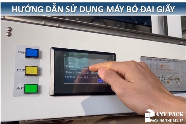 Huong dan su dung may bo dai giay AG02 Anypack