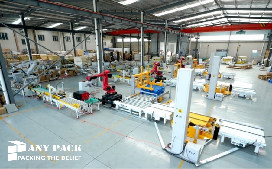 Robot xếp hàng lên Pallet tu dong ARPL-01 Anypack