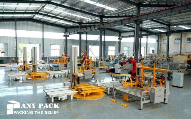 Robot xep hang len Pallet tu dong Anypack ARPL-01