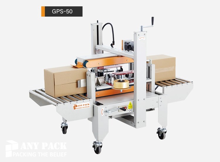 May dan bang keo thung carton GPS-50 Anypack