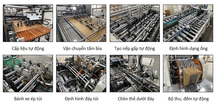May lam tui giay dung thuc pham APDZ Series Anypack
