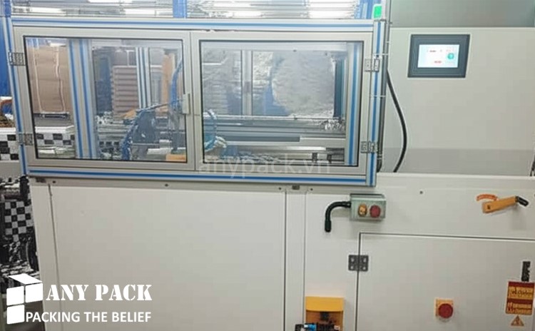 May cap mo thung carton APCE-K06 Anypack