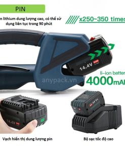 May bo dai nhua dung pin V2 Anypack