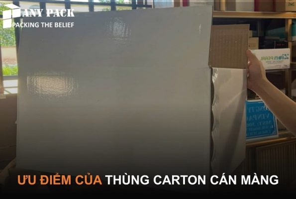 Uu diem cua thung carton can mang