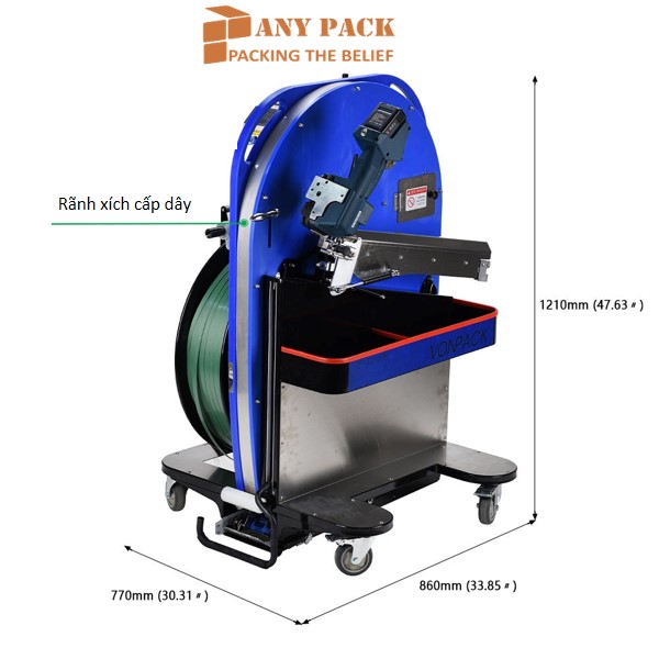May dong dai kien hang tu dong VC-001 Anypack