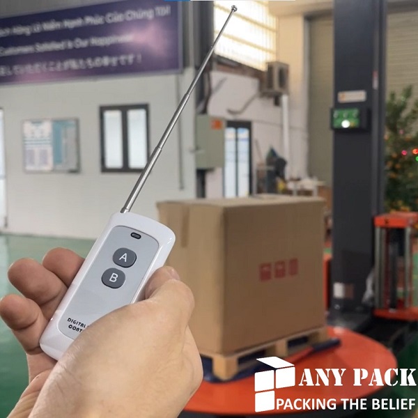 Remote dieu khien tu xa may quan mang pallet Anypack